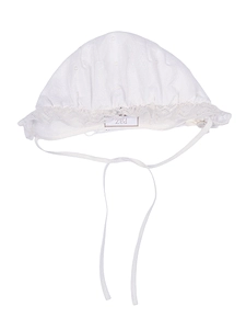 Paz Rodriguez Woven Newborn Bonnet Paz V26