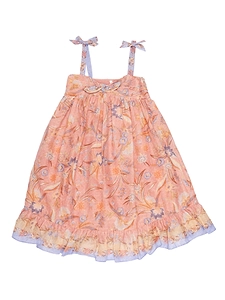 Zimmerman Indra Kids Tie Front Dress