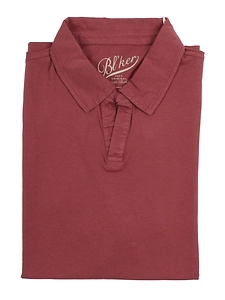 Blker Blker Polo Manica Corta Hamptons Senza Bottoni Jersey