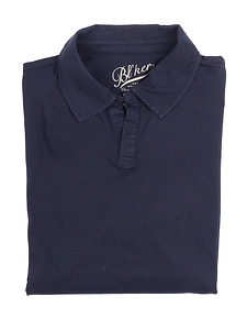 Blker Blker Polo Manica Corta Hamptons Senza Bottoni Jersey