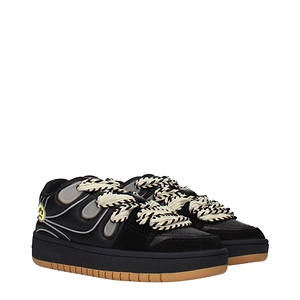 Barrow Sneakers Skate Women Leather Black