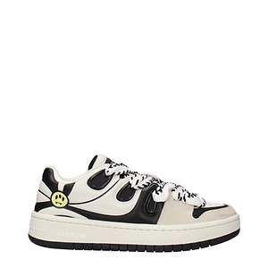Barrow Sneakers Skate Women Leather Beige/Black