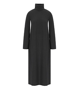 Mm Max Mara Cile Black Knitted Dress