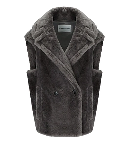 Stand Studio Clary Grey Vest