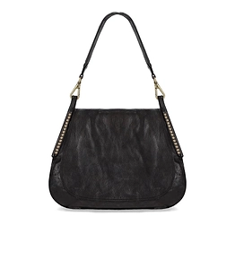 Campomaggi Enza Black Shoulder Bag