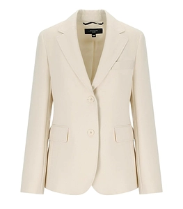 Max Mara Weekend Uva Ivory Single Breasted Jacket