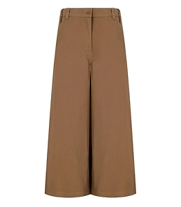 Max Mara Weekend Ariete Brown Cropped Pants