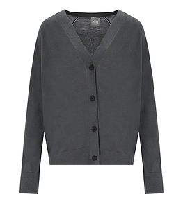 Mm Max Mara Clarino Grey Cardigan