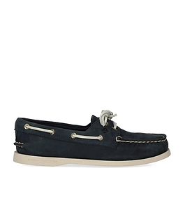 Sperry Navy Blue Leather Loafer