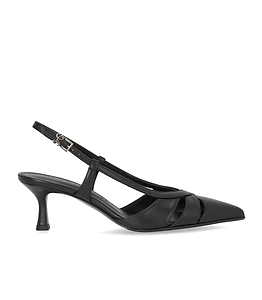 Sergio Levantesi Edda Black Slingback Pumps