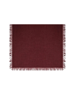 Max Mara Weekend Ballo Burgundy Scarf