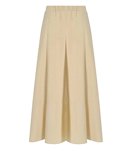 Mm Max Mara Ribes Beige Skirt