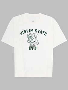 Visvim T Shirt Con Stampa Jumbo
