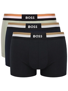 Boss 3 Pack Boxer Con Logo