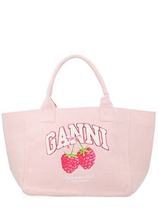 Ganni Borsa Medium Raspberry