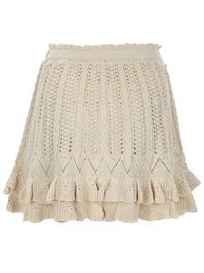 Marant ÉToile Minigonna In Crochet Nelle