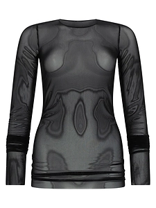 Rick Owens Lilies T Shirt Basic Ls T