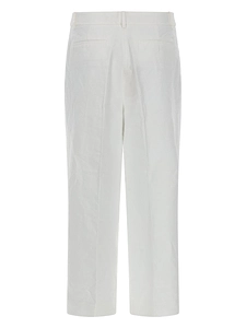 Michael By Michael Kors Pantalone Sartoriale In Lino
