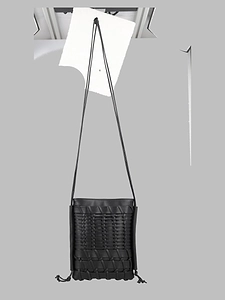 Hereu Borsa A Tracolla In Pelle Trena