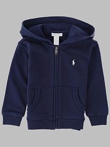 Polo Ralph Lauren Ls Fz Hood Knit Shirts Sweatshirt