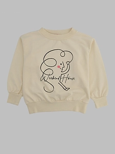 Weekend House Kids Back Logo Sweatshirt