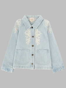 Louise Misha Giacchetto In Denim Rafaela