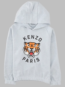 Kenzo Felpa Con Tigre Stampata