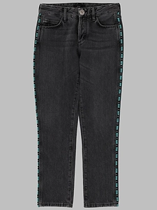 Alanui Jeans In Denim Di Cotone