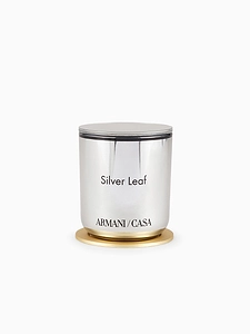 Armani Casa Pegaso Silver Leaf Candle