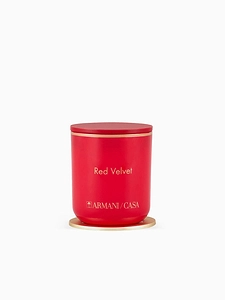 Armani Casa Pegaso Red Velvet Candle