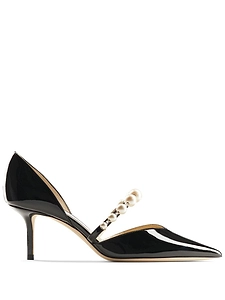 Jimmy Choo Aurelie Glittered Pumps