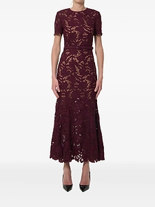 Self Portrait Lace Long Dress