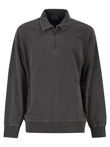 Carhartt Faded Cotton Half Zip Sweatshirt