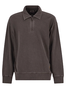 Carhartt Faded Cotton Half Zip Sweatshirt