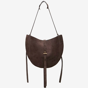 Minobossi Lizzie Suede Handbag