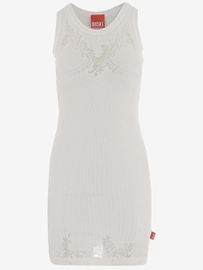 Diesel X Tinder Dress With Sheer Detailing