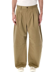 Comme Des Garcons Homme Trousers Beige