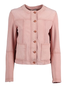 Drows Woman Goat Suede Leather Jacket