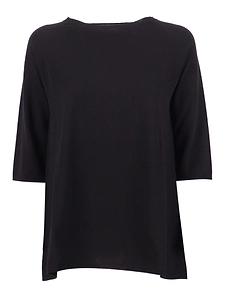 Kangra Cashmere Girocollo Seamless Rasato Linea A