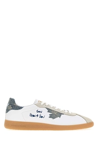 Dsquared White Leather Sneakers