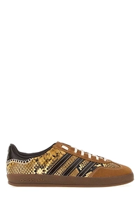 Adidas By Wales Bonner Printed Leather Adidas X Wales Bonner Gazzelle Sneakers