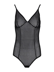 Laura Urbinati Laura Urbinati Body Stretch Plumetis Black