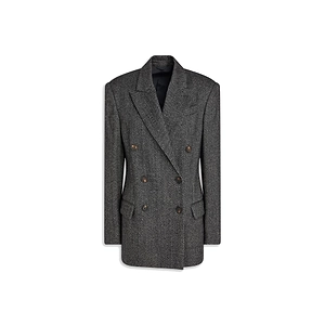 Brunello Cucinelli Herringbone Wool Blazer