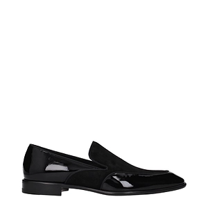 Louboutin Yaki Loafers Patent Leather Black