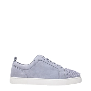 Louboutin Sneakers Louis Junior Men Suede Gray