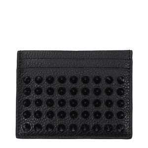 Louboutin Document Holder Black Leather