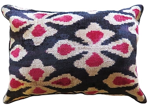 Les Ottomans Silk Velvet Cushion