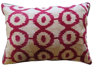 Les Ottomans Silk Velvet Cushion