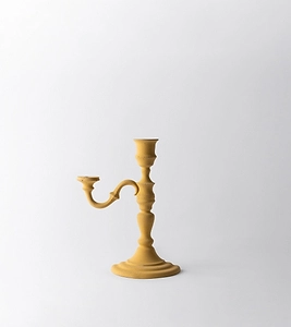 Kn Industrie Magic Objects Candelabro Giallo Diam. 17 H 32
