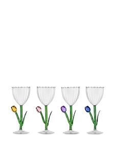 Ichendorf Milano Botanica Set 4 Calici Ottico Tulipani